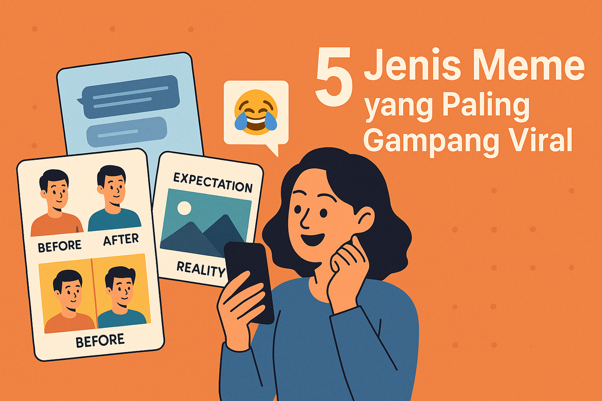 5 Jenis Meme yang Paling Gampang Viral