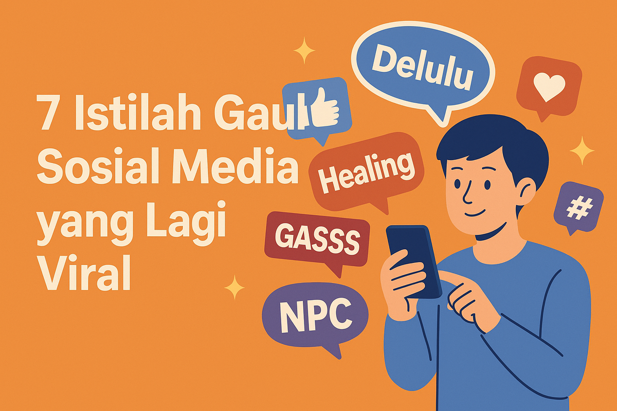 7 Istilah Gaul Sosial Media yang Lagi Viral