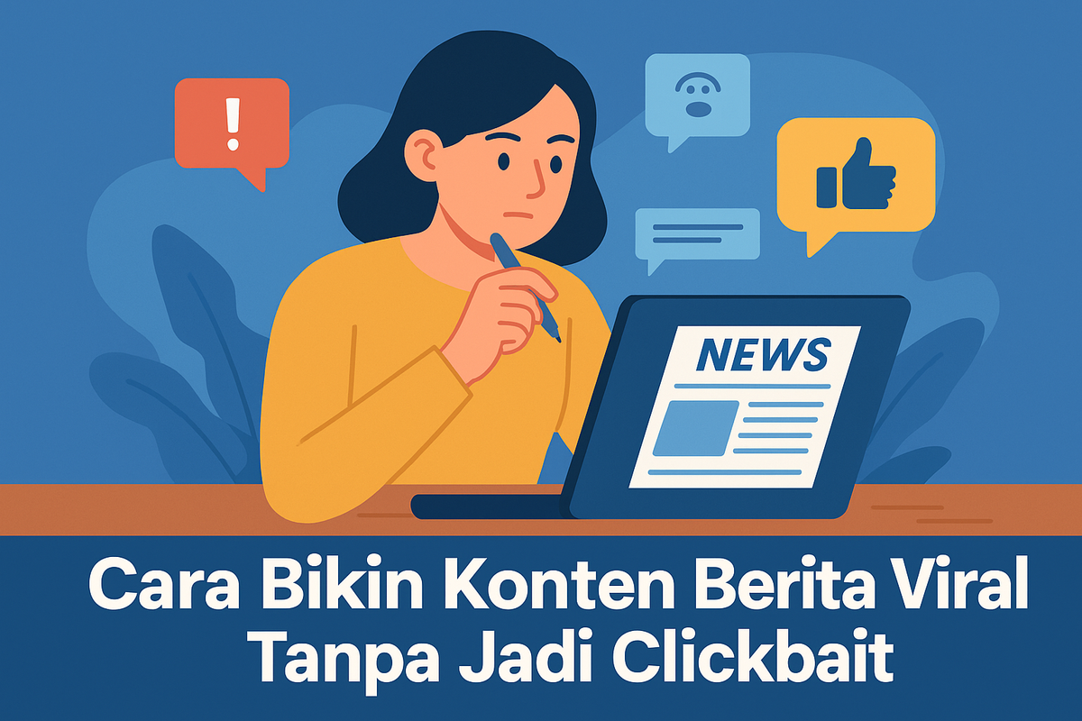 Cara Bikin Konten Berita Viral Tanpa Jadi Clickbait