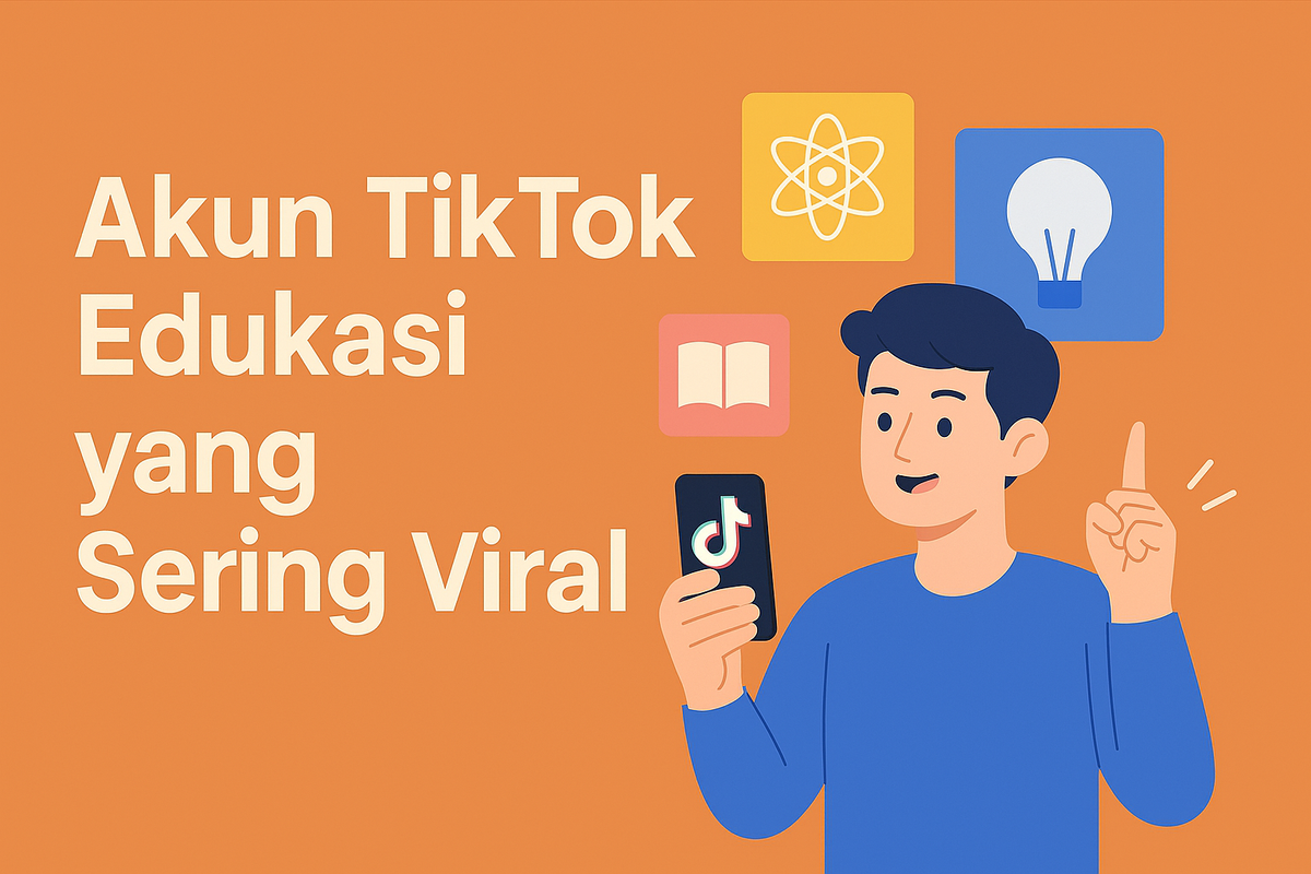 Rekomendasi Akun TikTok Edukasi yang Sering Viral