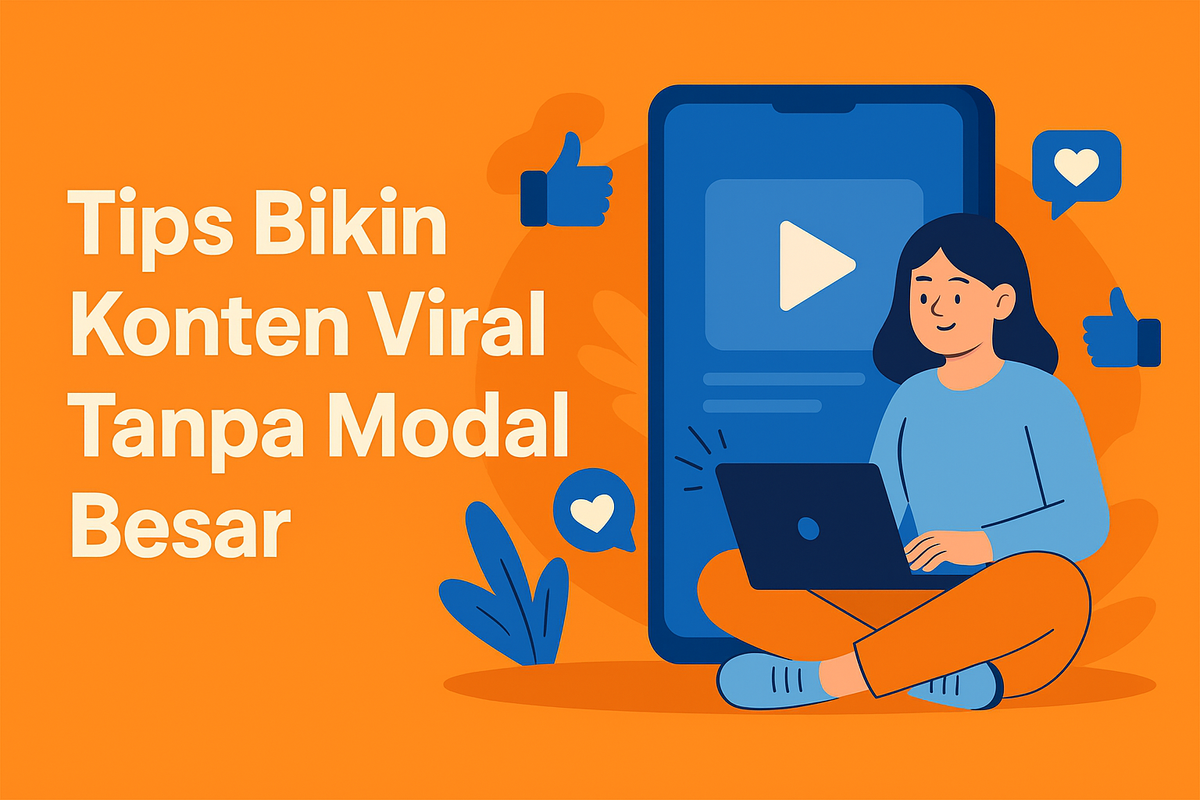 Tips Bikin Konten Viral Tanpa Modal Besar