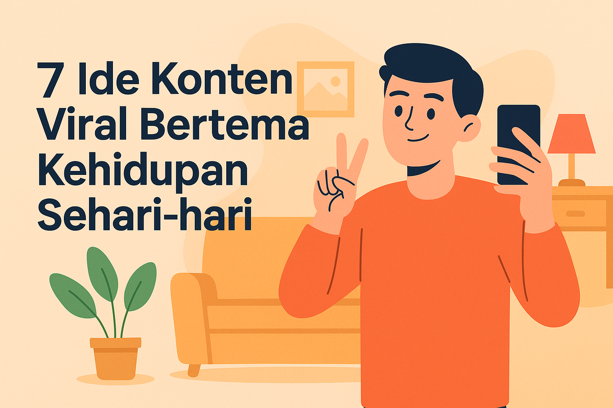 7 Ide Konten Viral Bertema Kehidupan Sehari-hari
