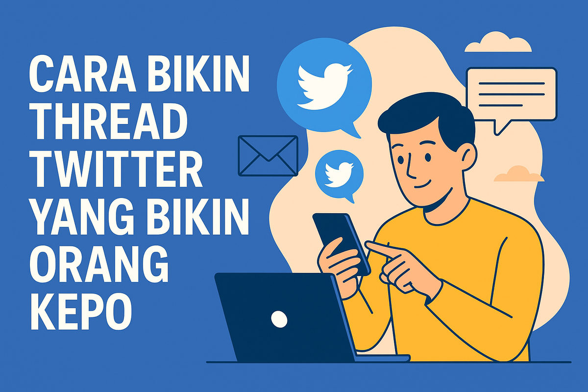 Cara Bikin Thread Twitter yang Bikin Orang Kepo