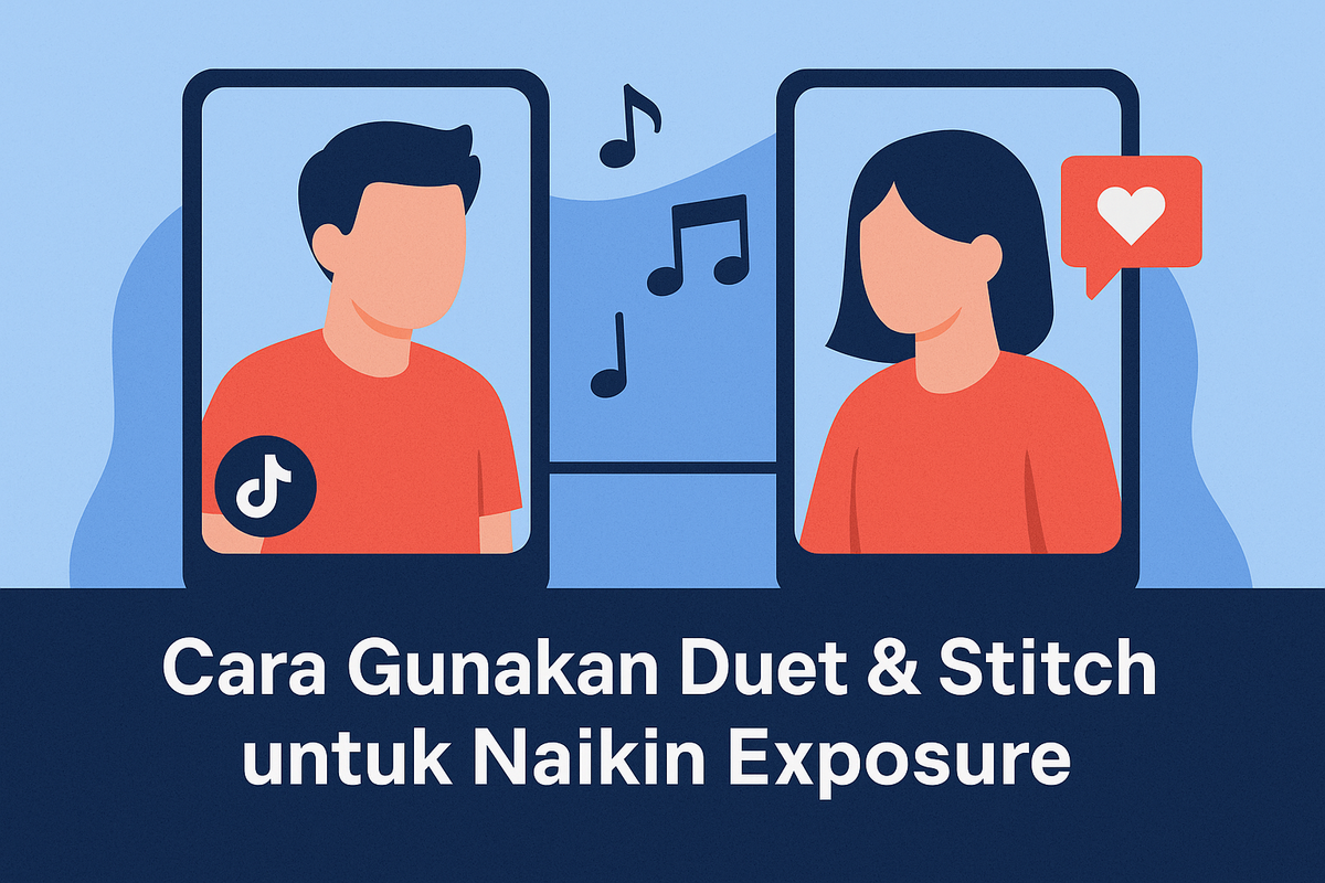 Cara Gunakan Duet & Stitch untuk Naikin Exposure