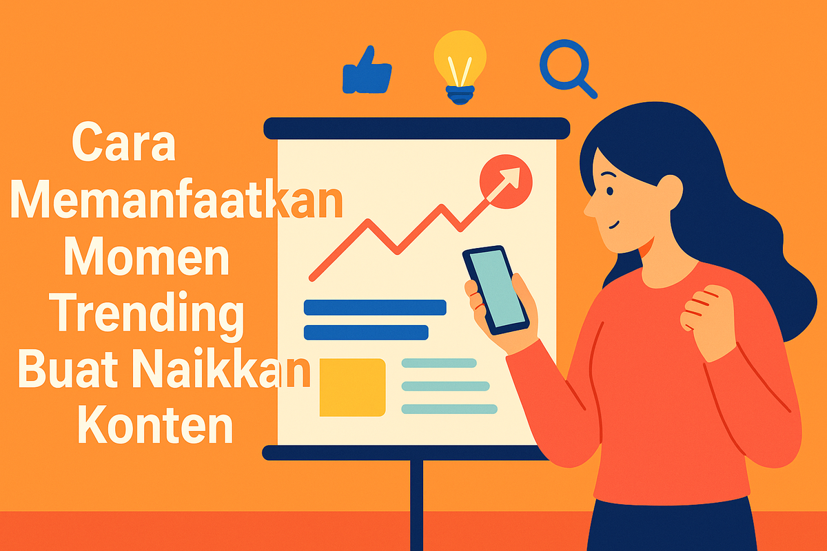 Cara Memanfaatkan Momen Trending Buat Naikkan Konten