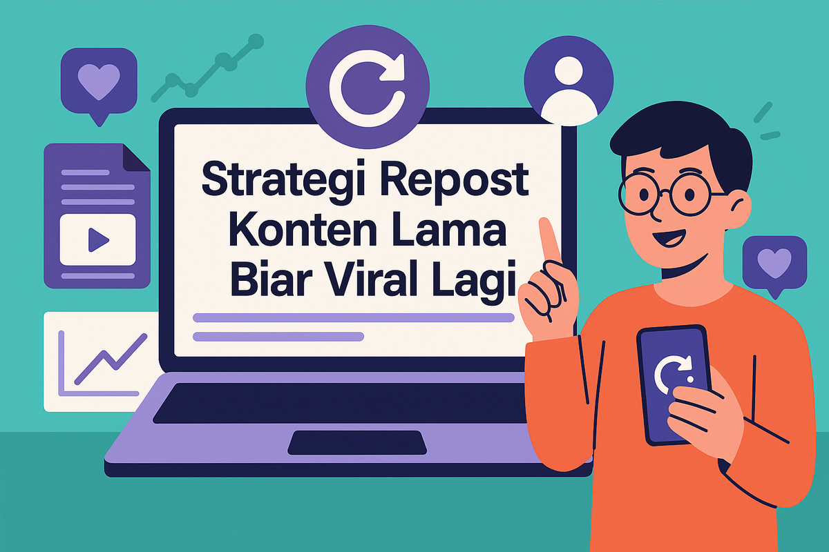 Strategi Repost Konten Lama Biar Viral Lagi