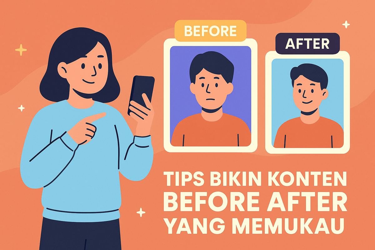 Tips Bikin Konten Before After yang Memukau