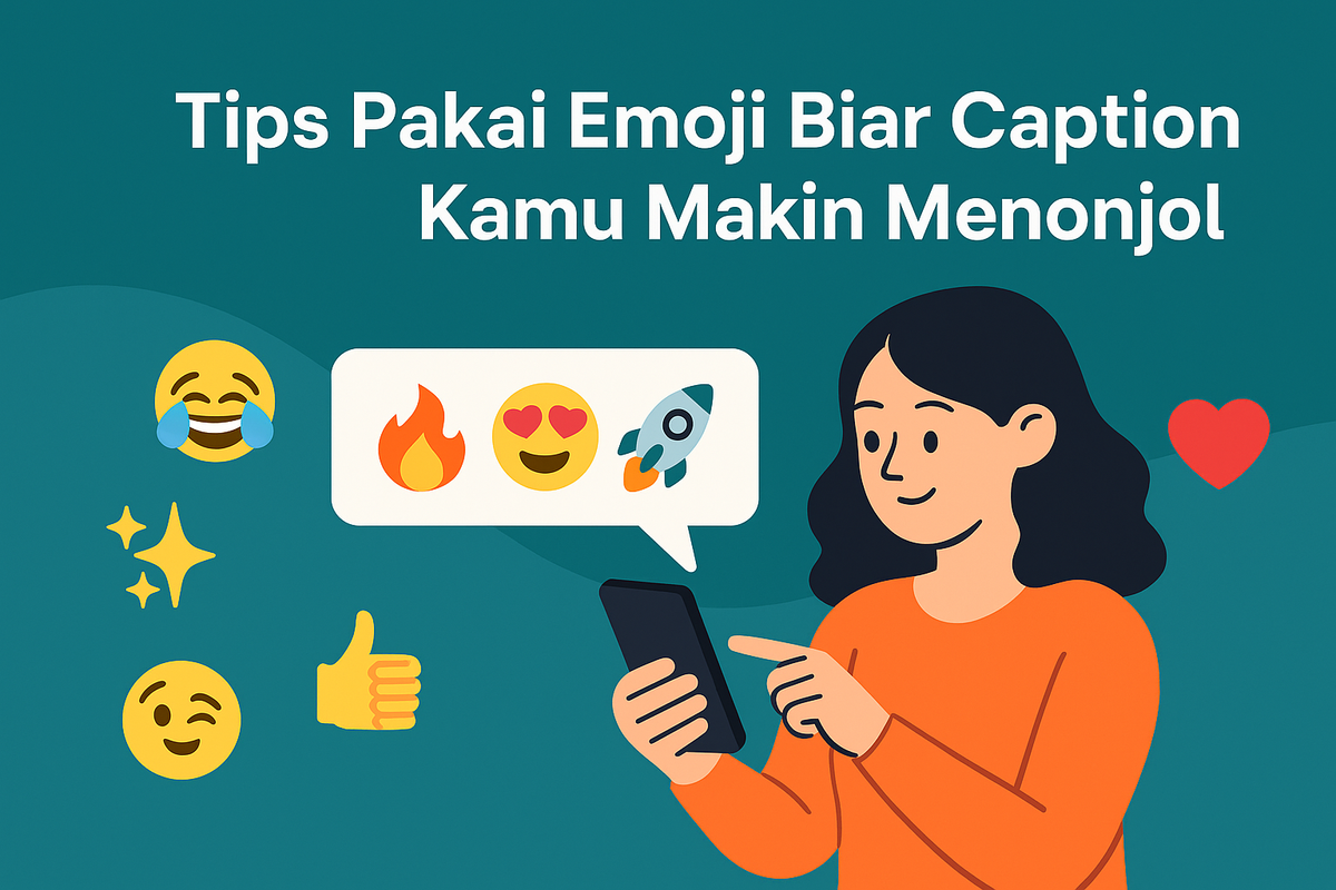 Tips Pakai Emoji Biar Caption Kamu Makin Menonjol